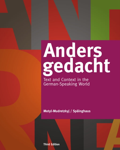 Anders gedacht: Text and Context in the German-Speaking World