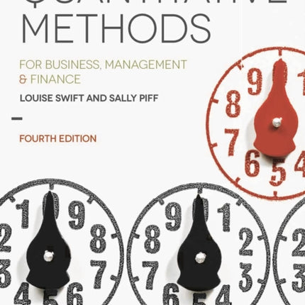 Quantitative Methods: for Business, Management and Finance