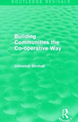 Building Communities Routledge Revivals