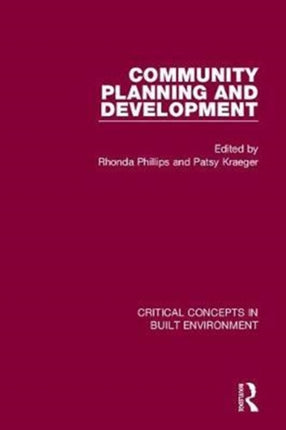 Community Planning and Development