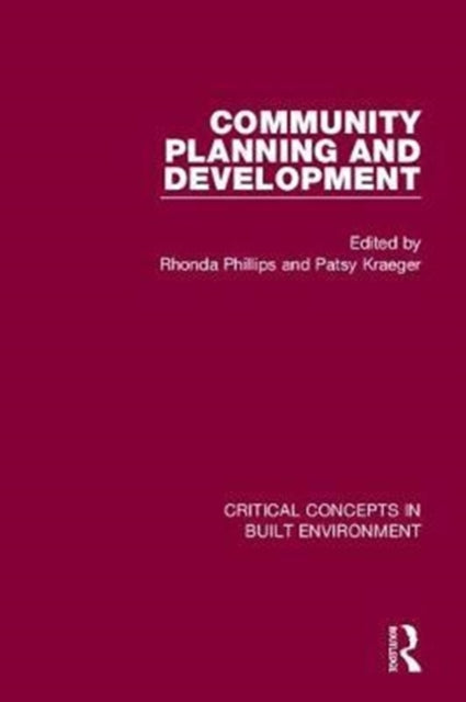 Community Planning and Development