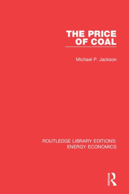 Routledge Library Editions Energy Economics