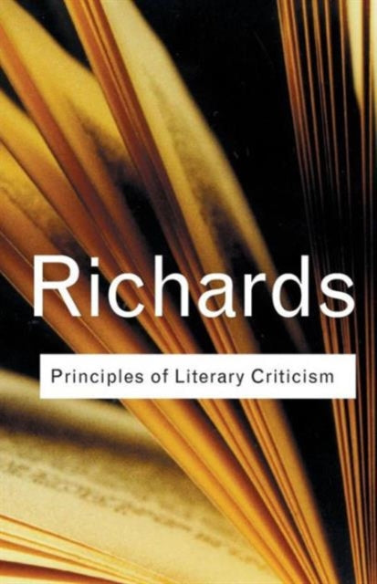 Principles of Literary Criticism Routledge
