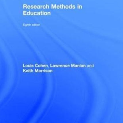Research Methods in Education