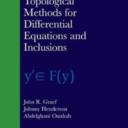 Topological Methods for Differential Equations