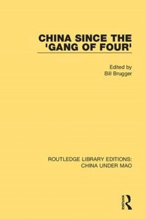 China Since the Gang of Four