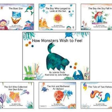 How Monsters Wish to Feel and other picture books Seven Storybooks Set Nurturing Emotional Resilience Storybooks