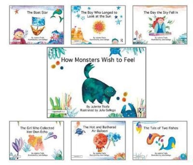 How Monsters Wish to Feel and other picture books Seven Storybooks Set Nurturing Emotional Resilience Storybooks