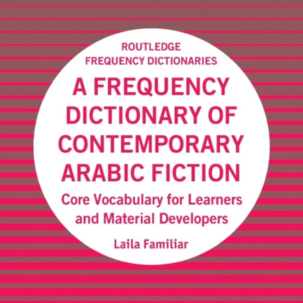 A Frequency Dictionary of Contemporary Arabic