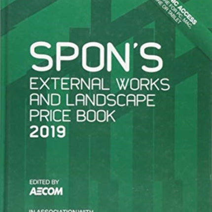 Spons External Works and Landscape Price Book 2019
