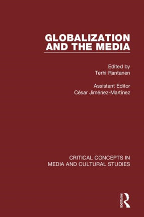 Rantanen Globalization and the Media 4vol. set