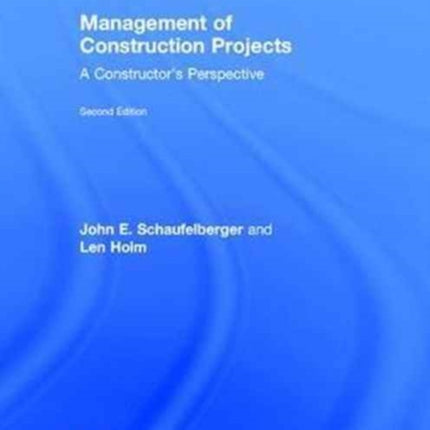 Management of Construction Projects