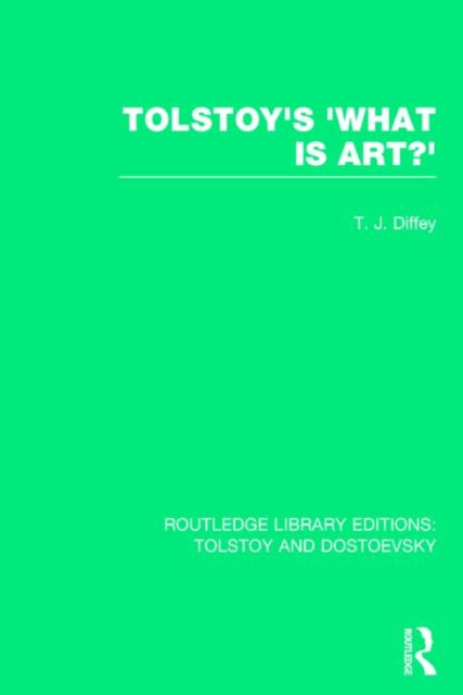 Tolstoys What is Art
