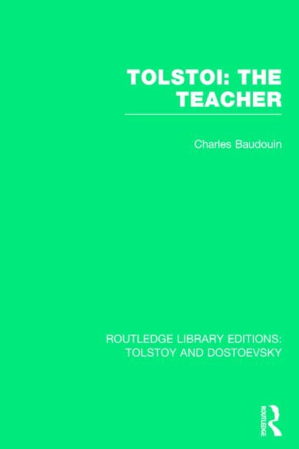 Tolstoi The Teacher