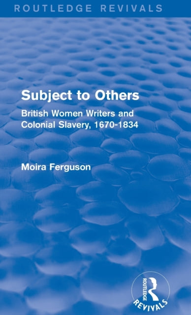 Subject to Others Routledge Revivals