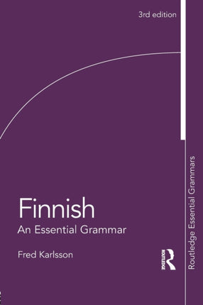 Finnish An Essential Grammar
