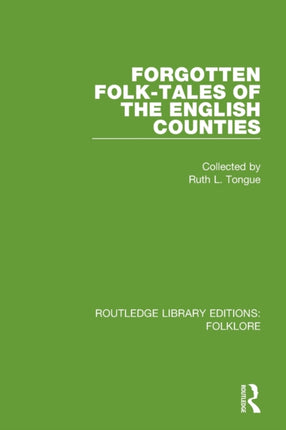 Forgotten Folktales of the English Counties RLE