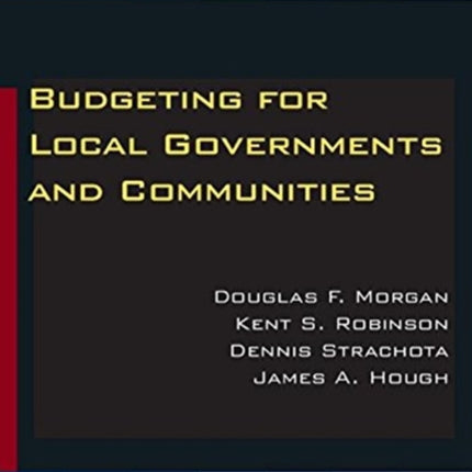 Budgeting for Local Governments and Communities