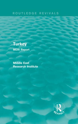 Turkey Routledge Revival
