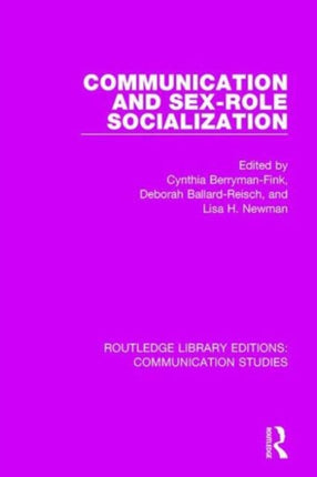 Communication and Sexrole Socialization