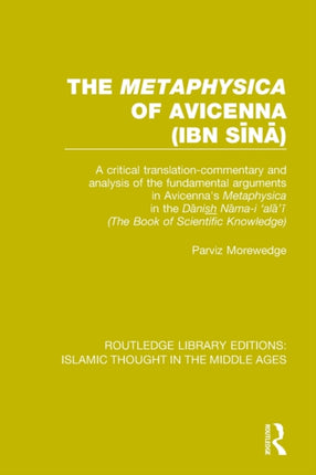 The Metaphysica of Avicenna ibn Sina