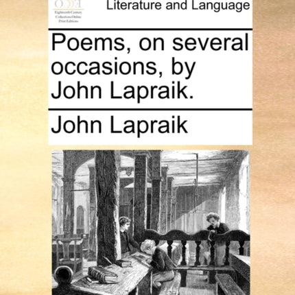 Poems on several occasions by John Lapraik