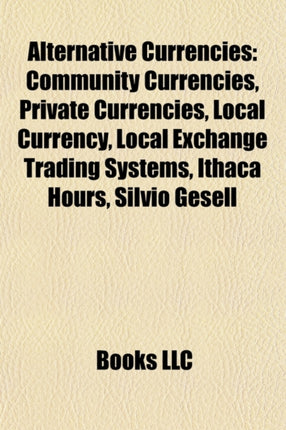 Alternative Currencies