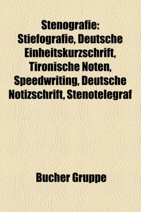 Stenografie