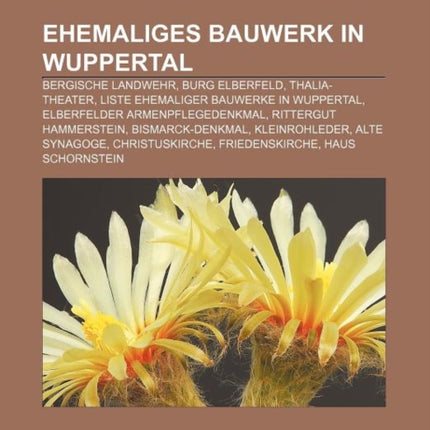Ehemaliges Bauwerk in Wuppertal