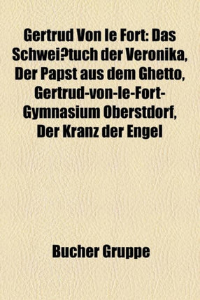 Gertrud von le Fort