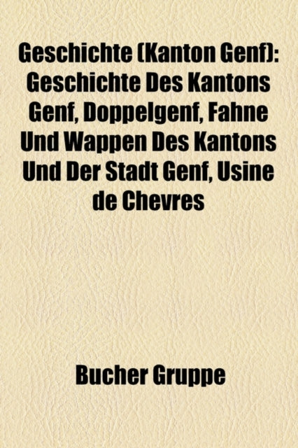 Geschichte Kanton Genf