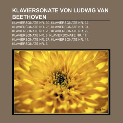 Klaviersonate von Ludwig van Beethoven