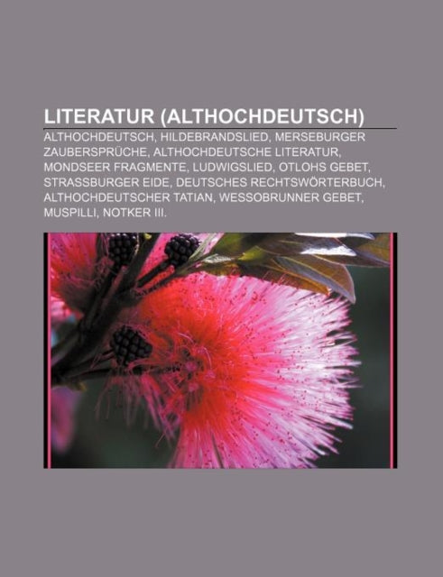 Literatur Althochdeutsch