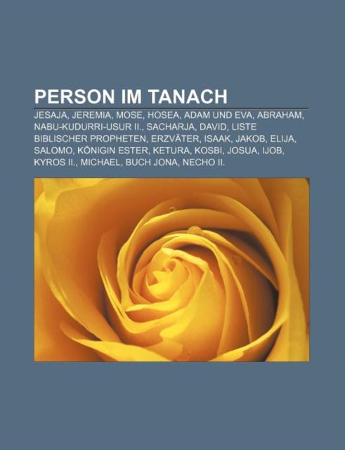 Person im Tanach