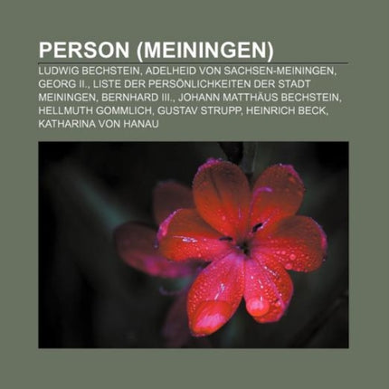 Person Meiningen