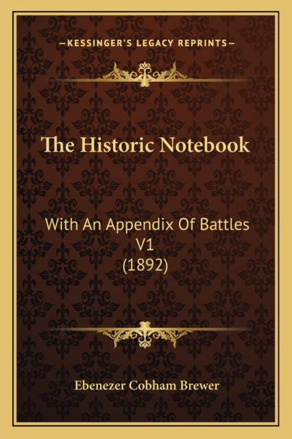 HISTORIC NOTEBOOK