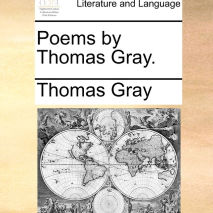 Poems by Thomas Gray