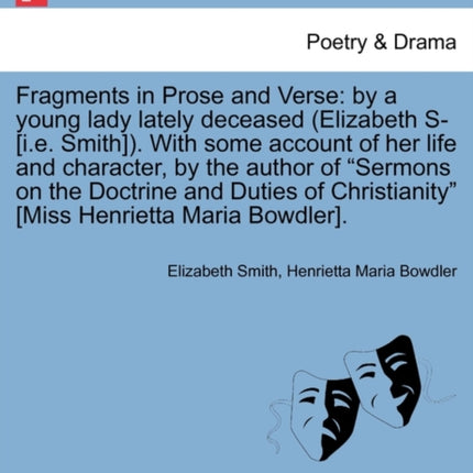 Fragments in Prose and Verse