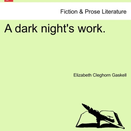 A dark nights work