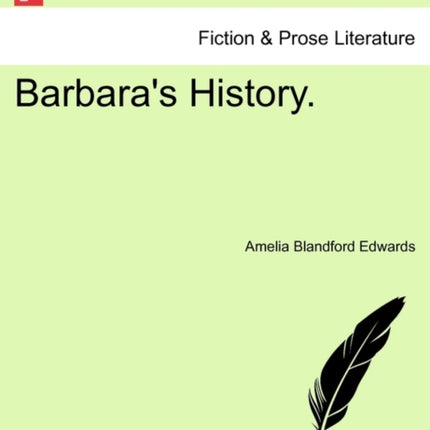 Barbaras History VOL I