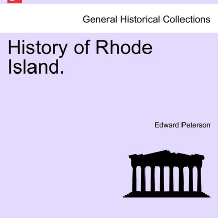 History of Rhode Island