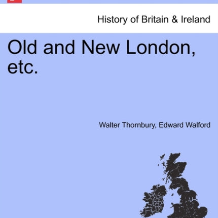Old and New London etc VOL IV