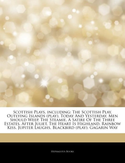 Articles on Scottish Plays Including