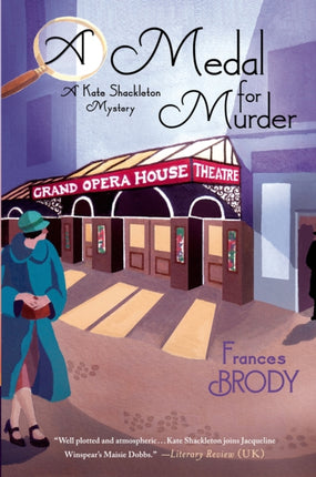 Medal for Murder 2 Kate Shackleton Mystery
