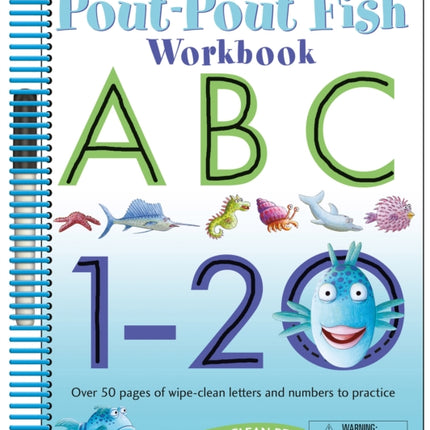 The Pout-Pout Fish Wipe Clean Workbook ABC, 1-20