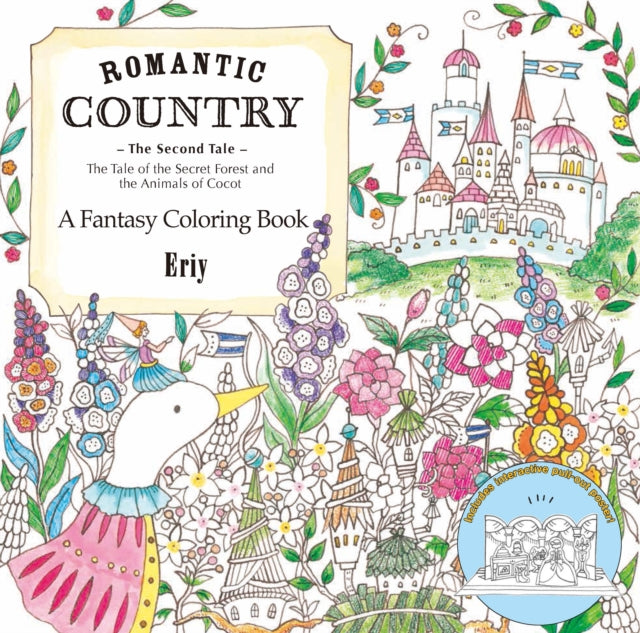 Romantic Country: The Second Tale: A Fantasy Coloring Book