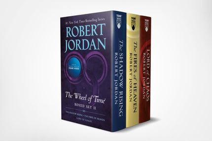 Wheel of Time Premium Boxed Set II Books 46 the Shadow Rising the Fires of Heaven Lord of Chaos