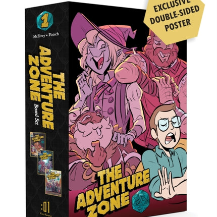 The Adventure Zone Boxed Set: Here There Be Gerblins, Murder on the Rockport Limited! and Petals to the Metal