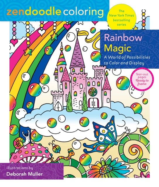 Zendoodle Coloring Rainbow Magic