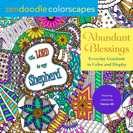 Zendoodle Colorscapes: Abundant Blessings: Everyday Gratitude to Color & Display